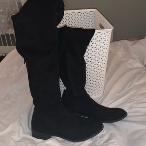 Black over the Knee boots